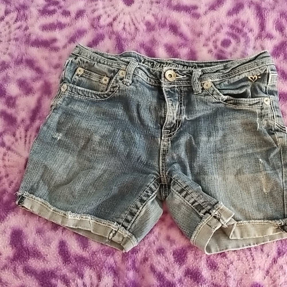 Girls jean shorts